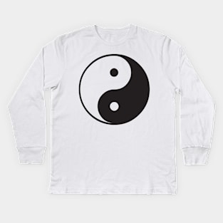 Yin Yang Kids Long Sleeve T-Shirt